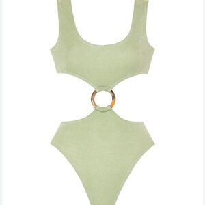 Montce 

Sage Green Rib Ky One-Piece